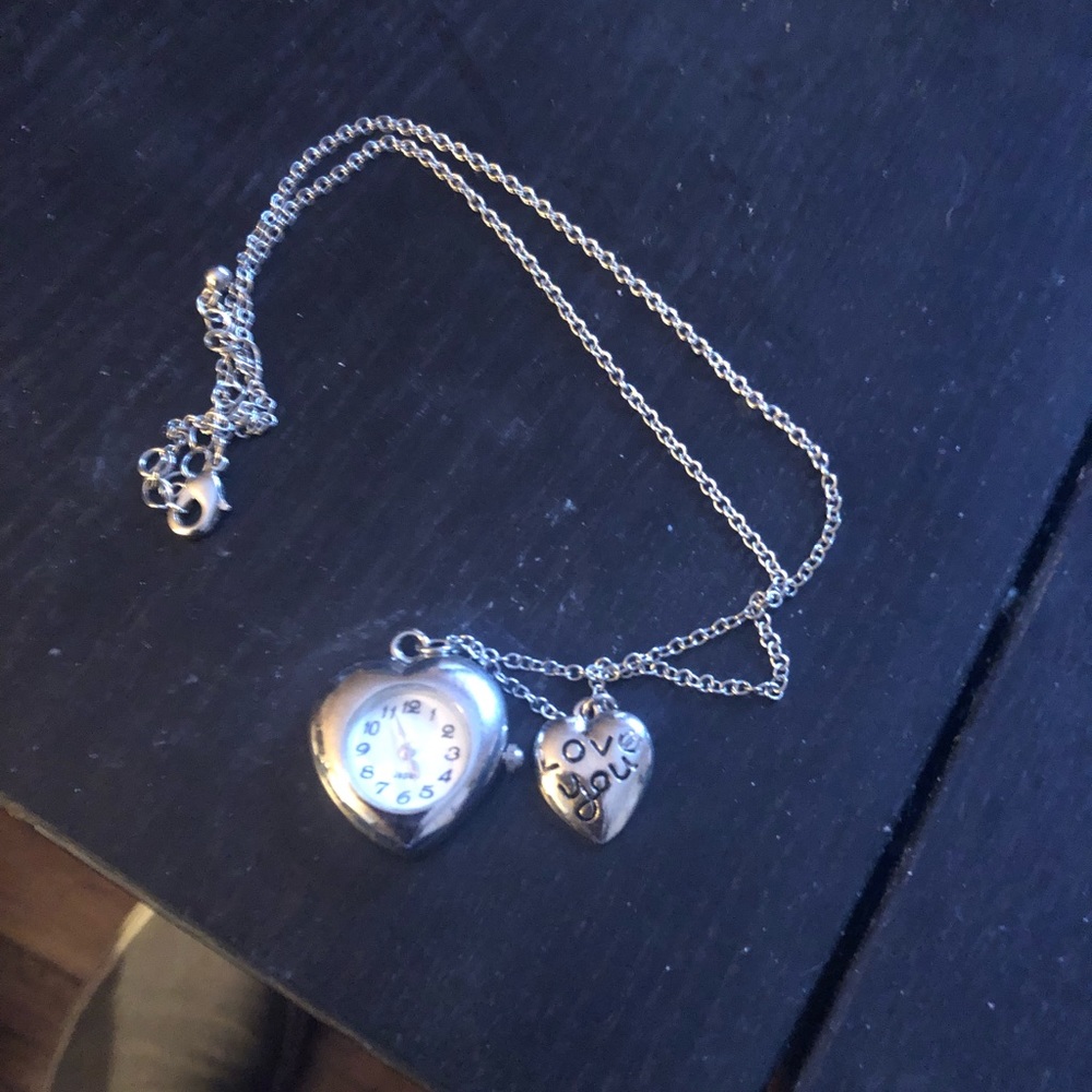 Watch necklace